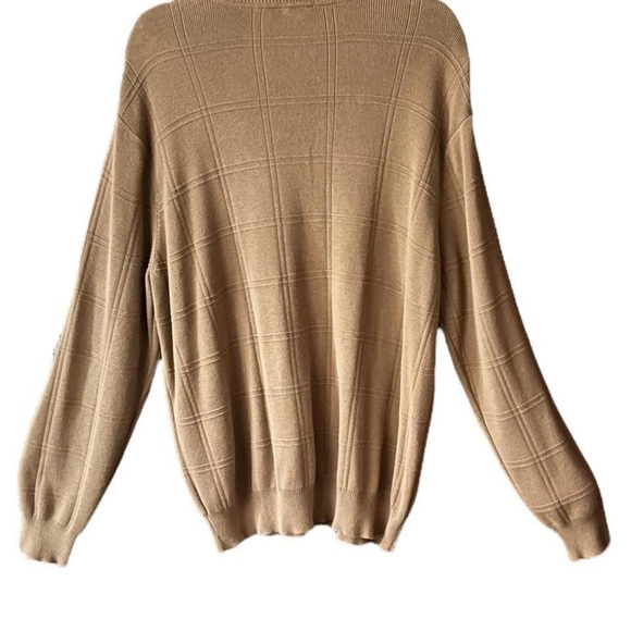 Vintage 90s preppy oversize grandpa sweater - Picture 2 of 3